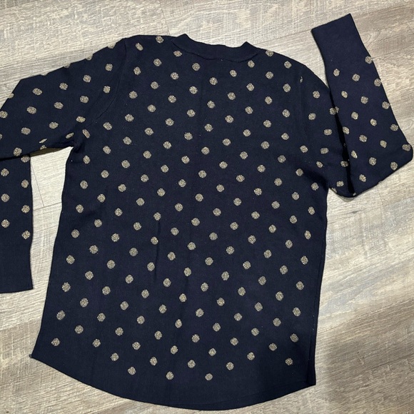 LOFT POLKA DOT SWEATER (MED) NWT - Picture 5 of 15